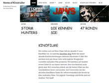 Tablet Screenshot of kino-filme-info.de